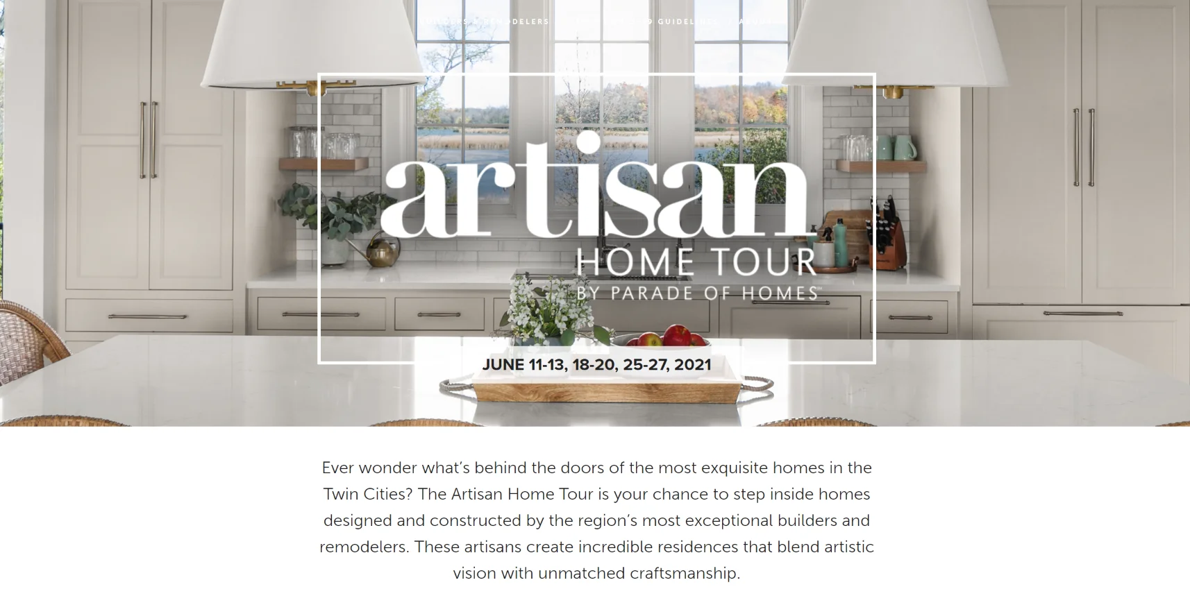 2021 Artisan Home Tour