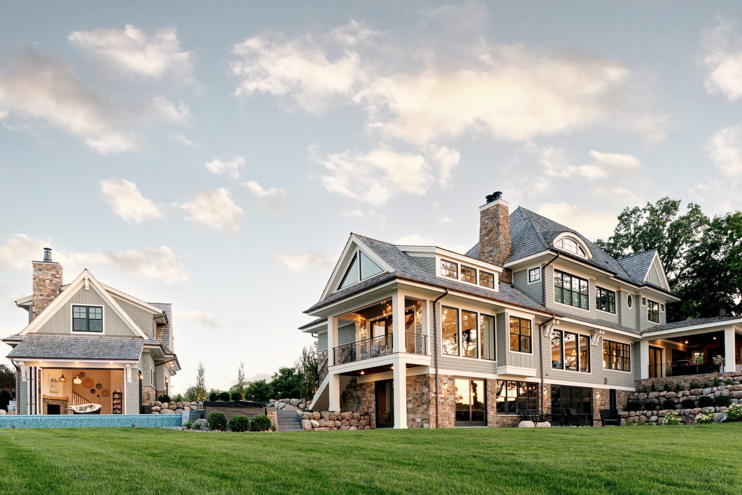 Lakefront Home Siding