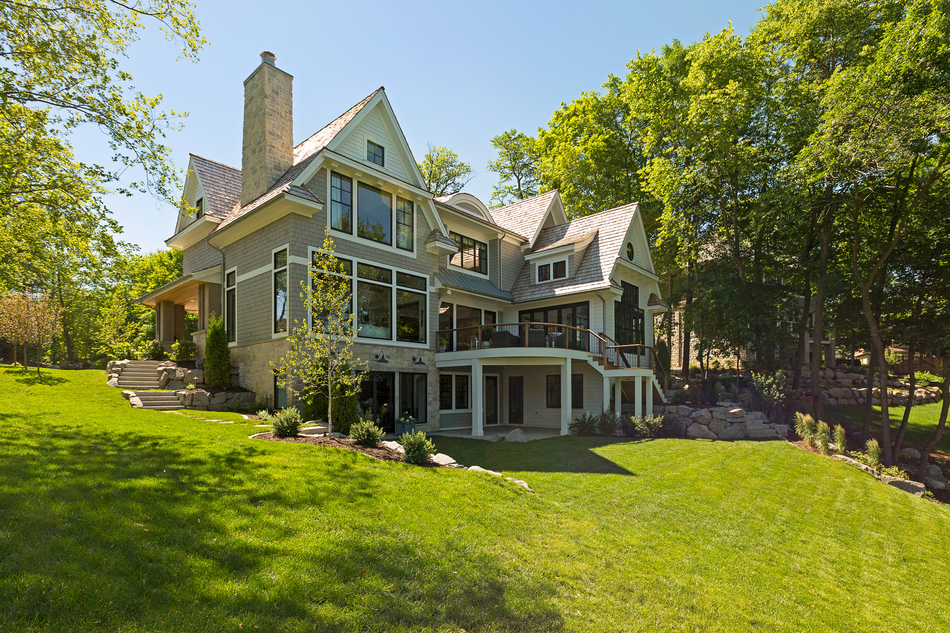North Arm Retreat Custom Home in Orono by Stonewood