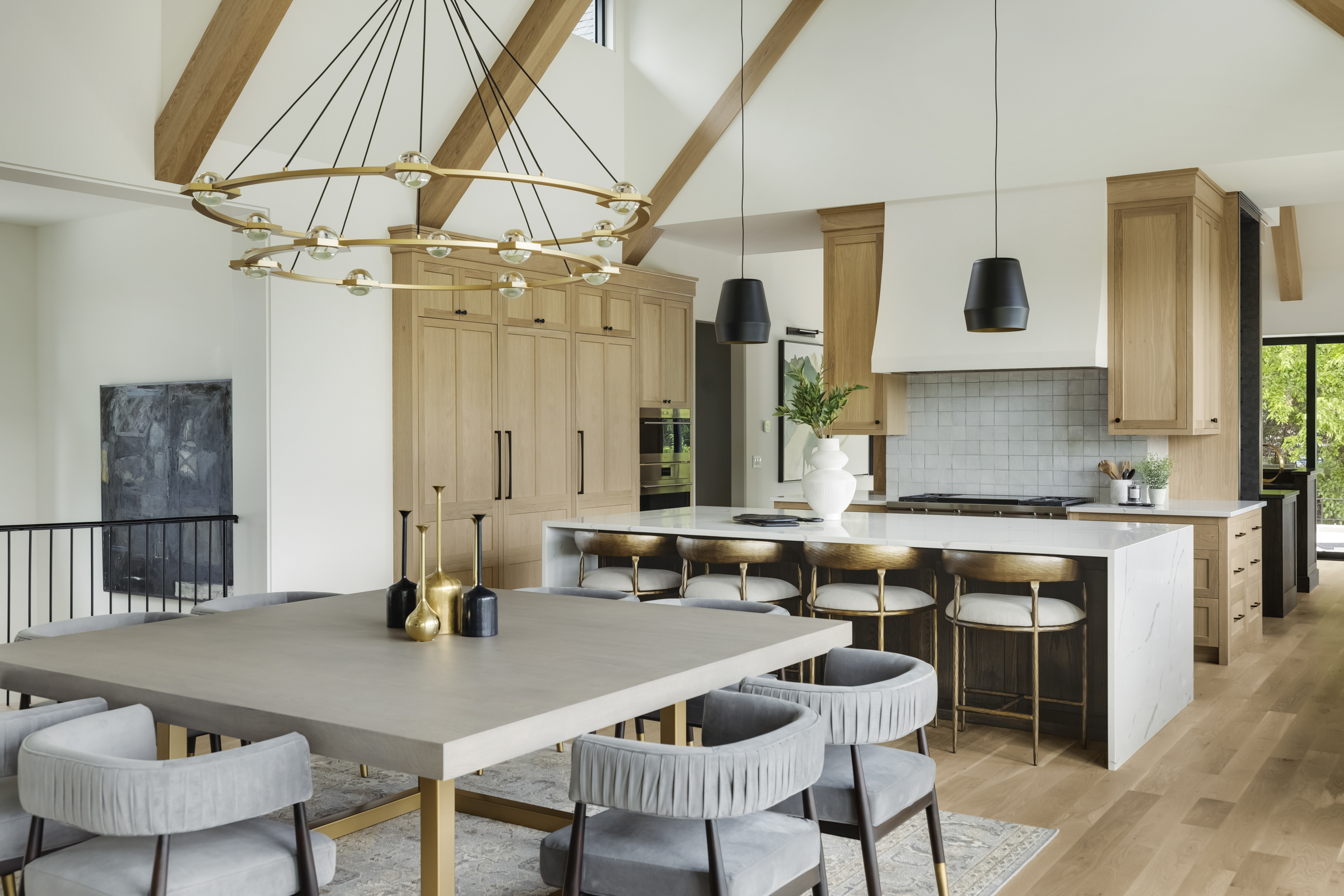 Stonewood Custom Homes kitchen and living design