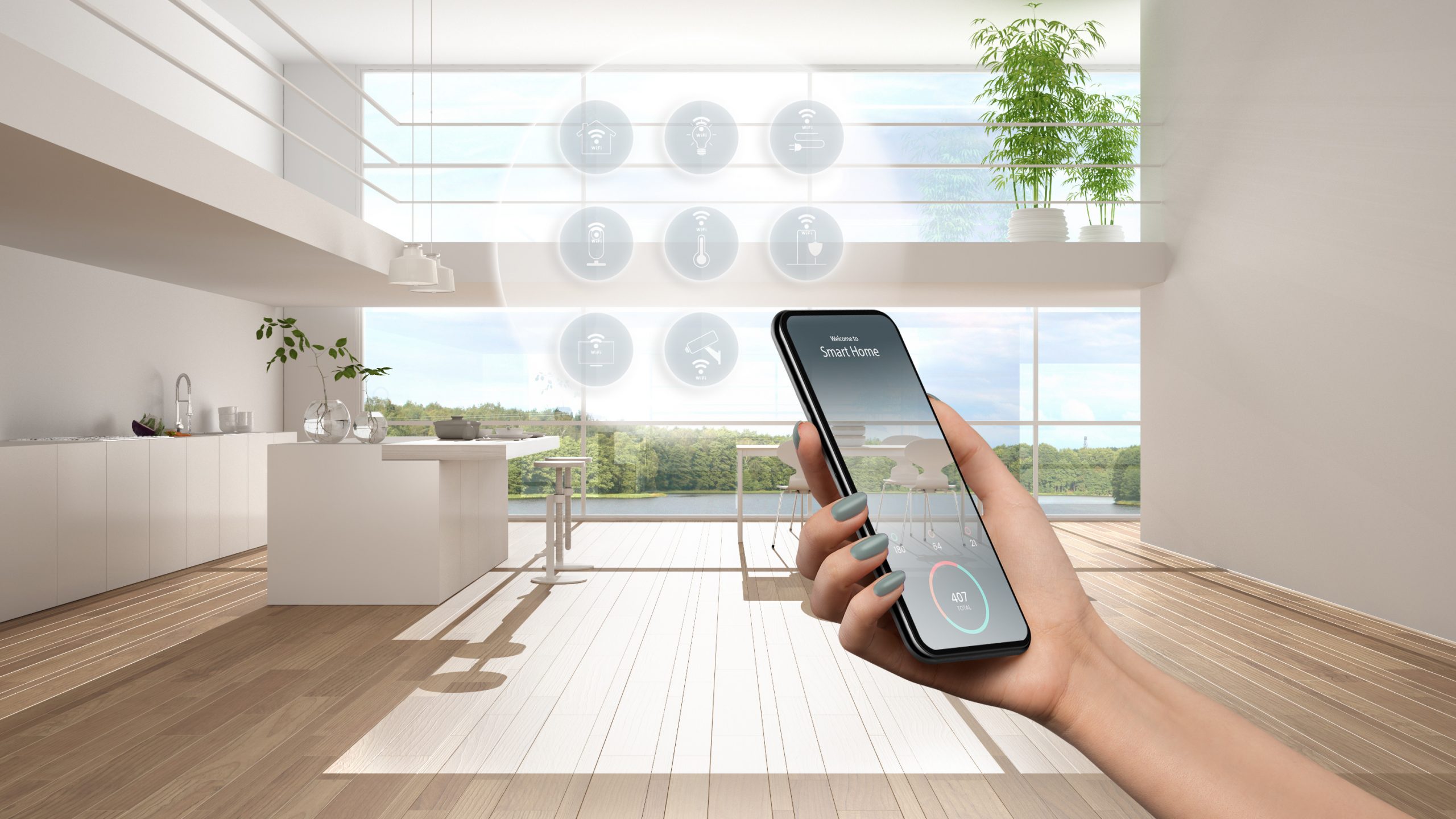 Smart Home Living Room