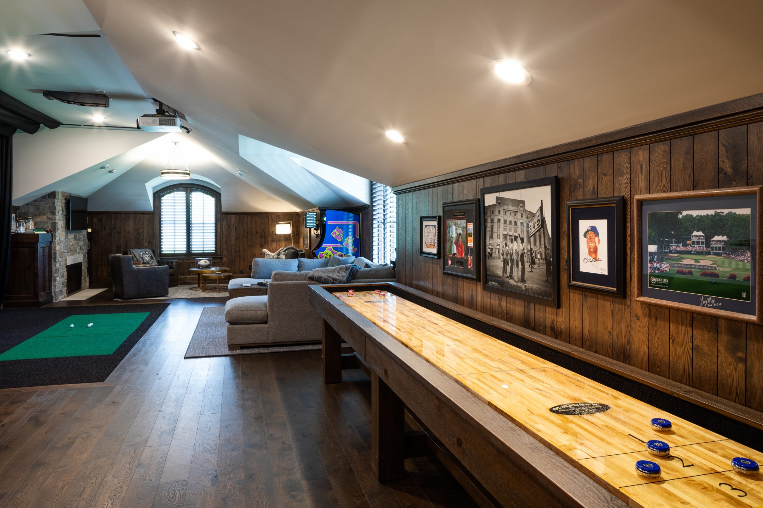 Rustic Game Room