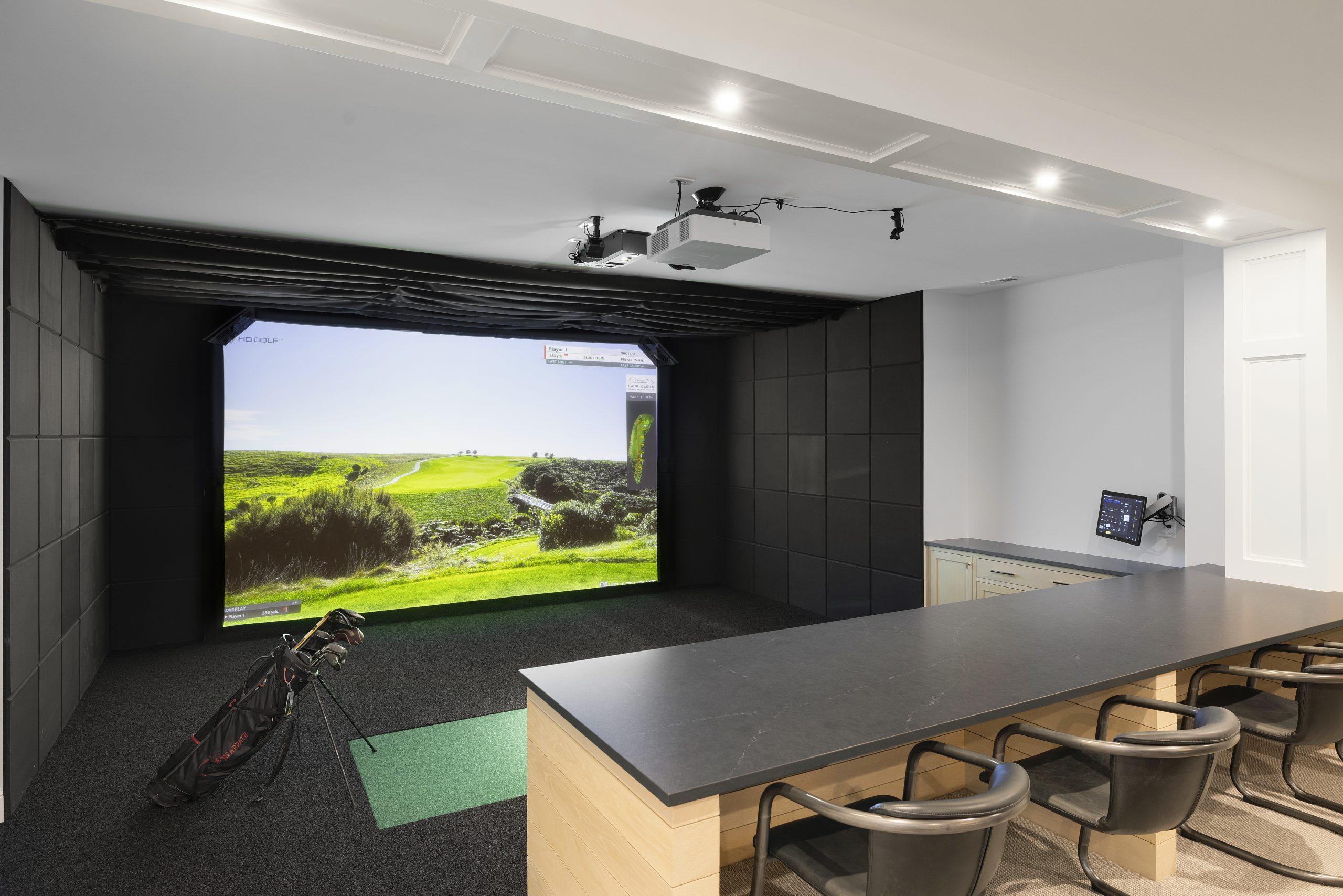 Golf Simulator Room