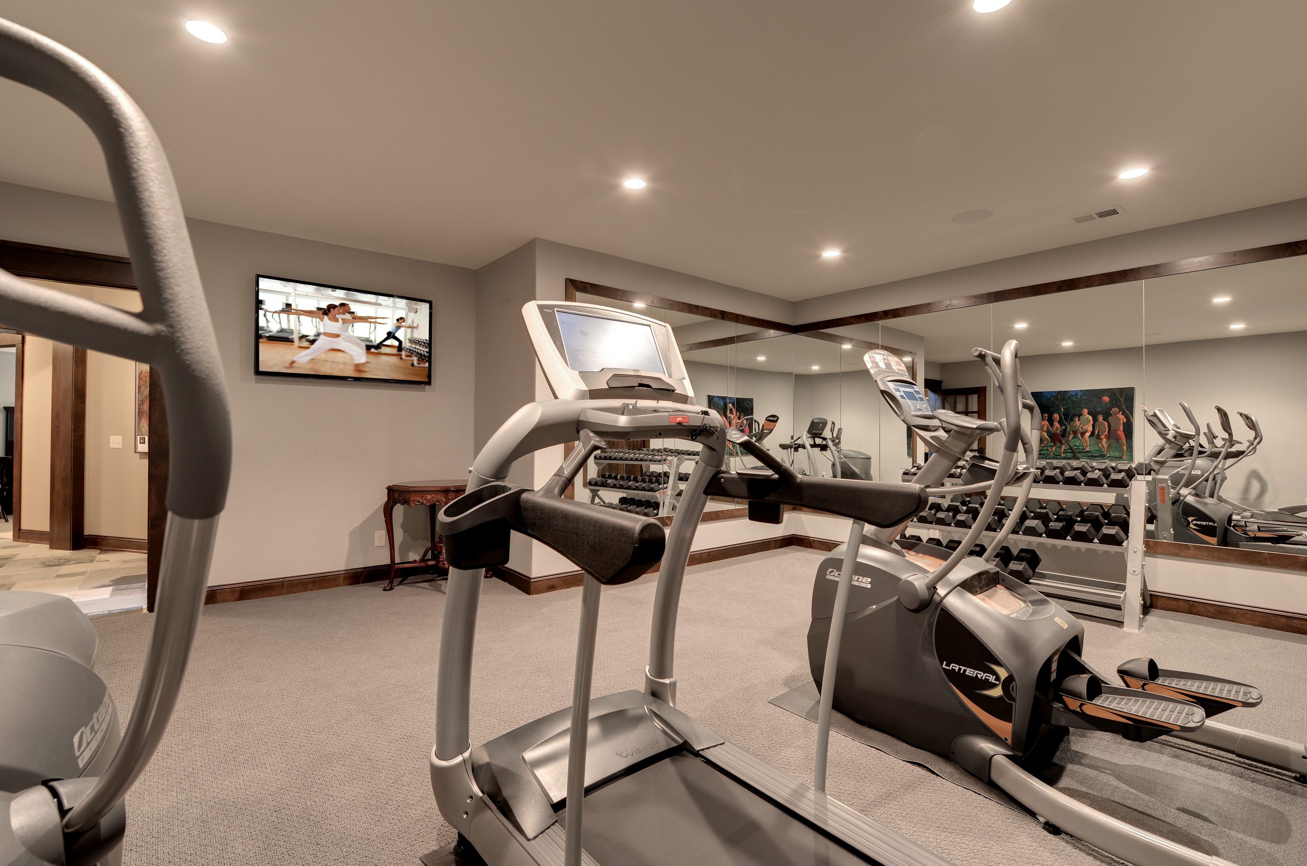 Contemporary Home Gym