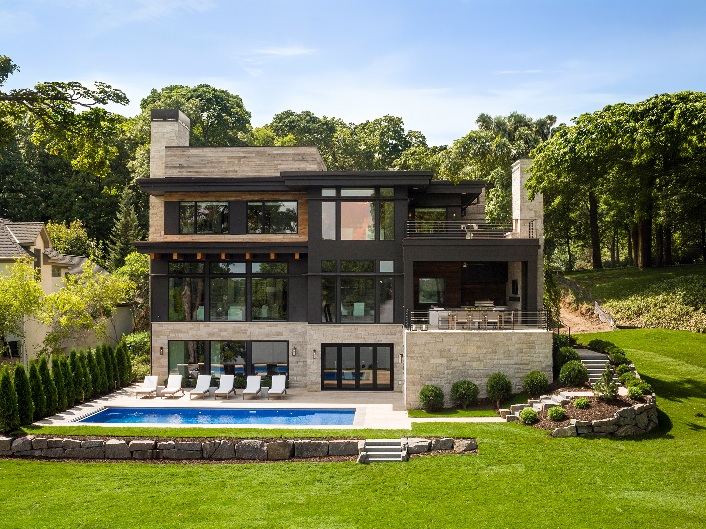 Stonewood Custom Home interior craftsmanship, Twin Cities